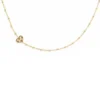 Ab-Global Srl Collana Smile Acciaio Ipoallergenico, 40 cm