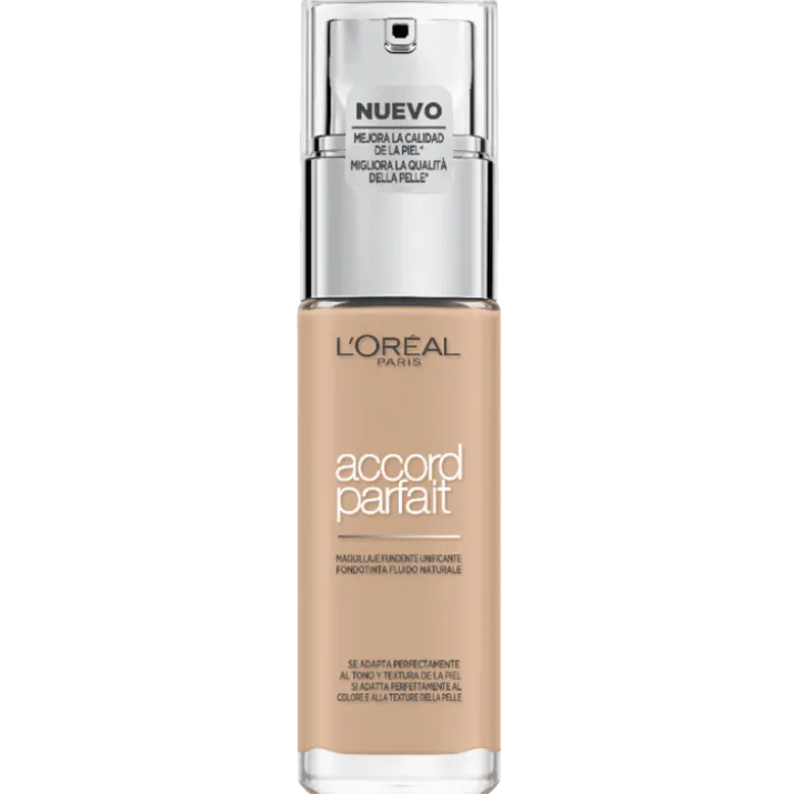 ACCORD PARFAIT Fondotinta Fluido 2.N Vanille L'OREAL 30ml