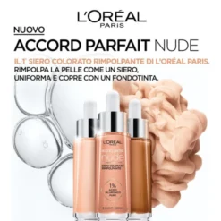 Accord Parfait Nude Siero Colorato L'Oréal N3-4