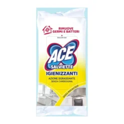 ACE Salviette Igienizzanti Azione Sgrassante 40 Pezzi