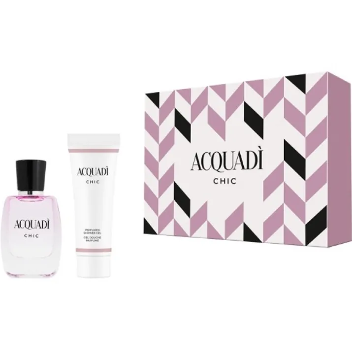 Acquadi' chic, cofanetto con edt 30ml e gel doccia 60ml