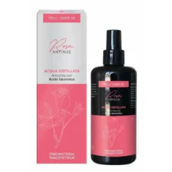 ACQUA DISTILLATA ROSA ANTIAGE ERBORISTERIA MAGENTINA® 200ml