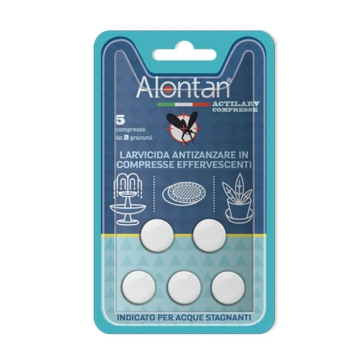 Actilarv Alontan 5 Compresse 2g