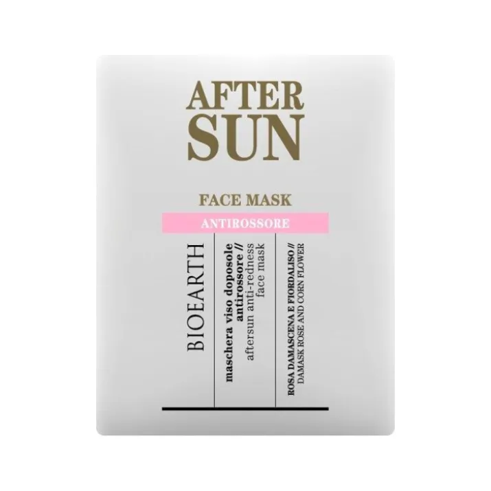 After Sun Face Mask Antirossore BioEarth 15ml