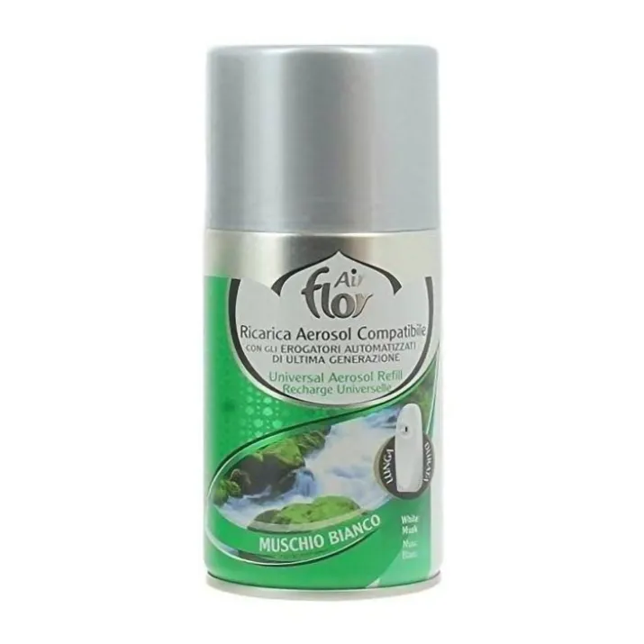 AIR FLOR DEO MATIC RIC M/BIANCO 25