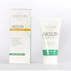 Aksun Crema Solare SPF50+ EUCARE 50ml