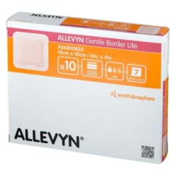 Allevyn Gentle Border Lite 10x10cm Smith&Nephew 10 Pezzi