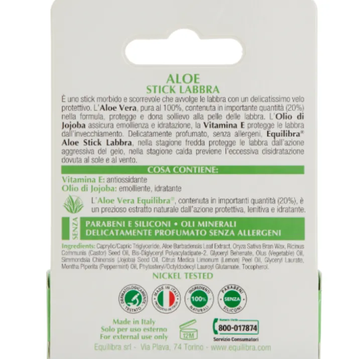 Aloe Stick Labbra Equilibra® 5,5ml