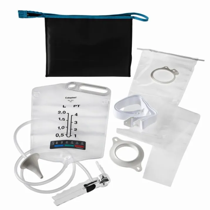 Alterna Set Irrigazione 12834 Sacca Scarico 40mm Coloplast 5 Pezzi