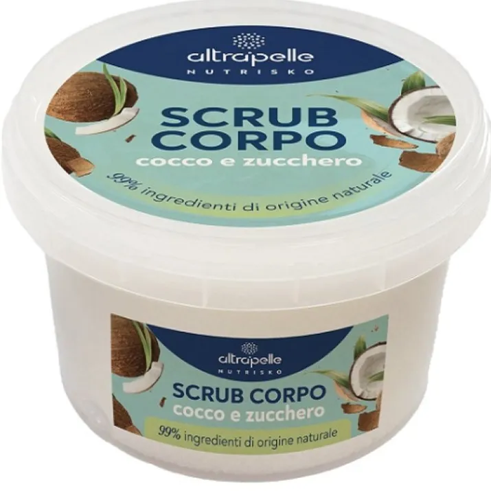 Altrapelle Nutrisko Scrub Corpo Cocco e Zucchero, 300 g