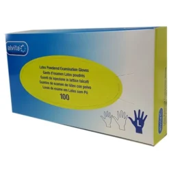 ALVITA® GUANTI LATTICE SENZA POLVERE L 100 Pezzi