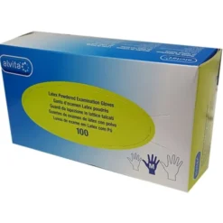 ALVITA® GUANTI LATTICE SENZA POLVERE M 100 Pezzi