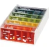 Anabox Porta Pillole Settimanale Arcobaleno