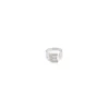 Anello Lettera E Argento Strass Linea ABC MyLovly