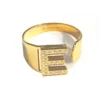 Anello Lettera E Oro Strass Linea ABC MyLovly
