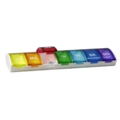 Anmed Supairbox Contenitore Porta Pillole 1x7 Colore Arcobaleno