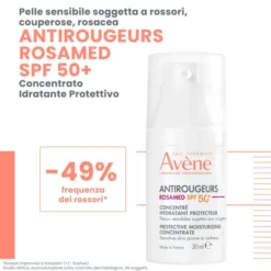 Antirougeurs Rosamed Spf50+ Avène 30ml