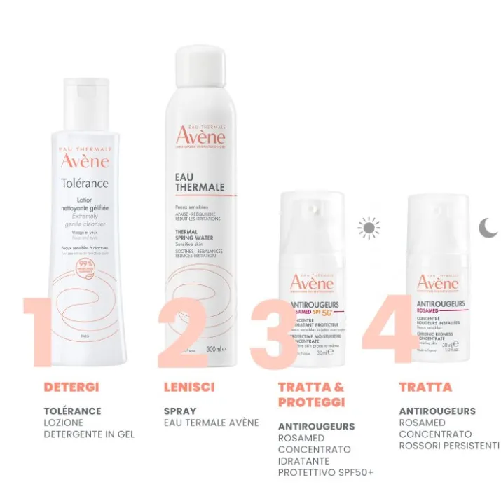 Antirougeurs Rosamed Spf50+ Avène 30ml