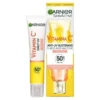 Anti-UV Fluido Quotidiano Anti-Macchie Illuminante SPF50+ Garnier 40ml