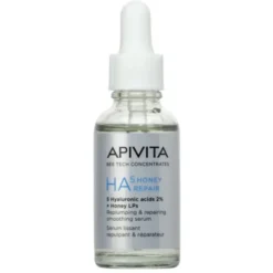 Apivita Bee Tech Concentrates - HA5 Honey Repair Siero Viso Idratante e Anti-Rughe con Acido Ialuronico, 30ml
