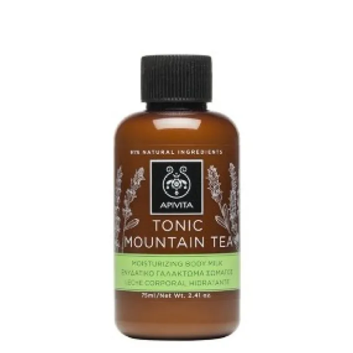 Apivita Tonic Mountain Tea Moisturizing Body Milk 75ml