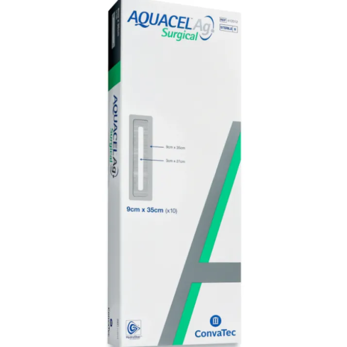 Aquacel® AG Surgical 9X35cm Convatec 10 Pezzi