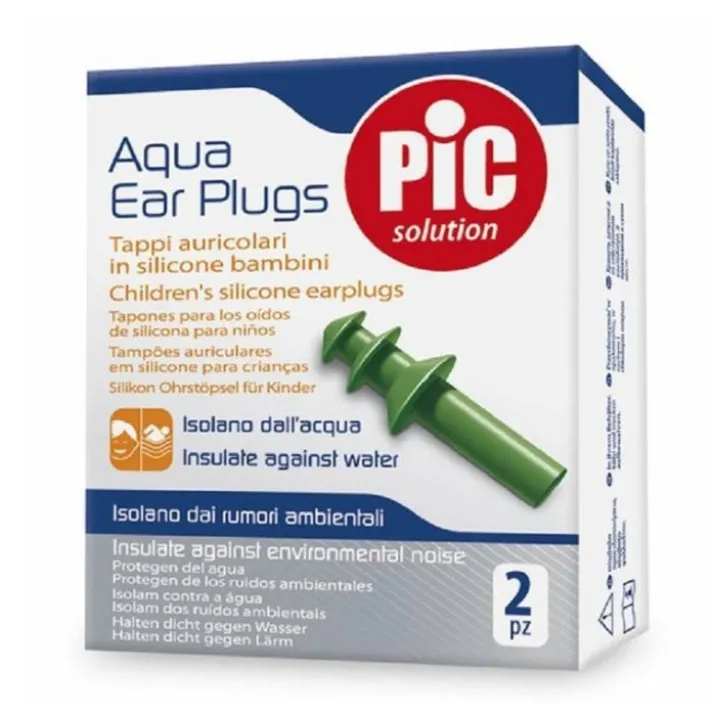 Aqua Ear Plugs Tappi Auricolari per Bambini PIC 2 Pezzi