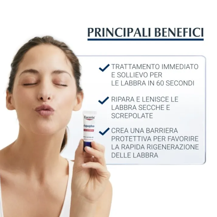 Aquaphor Sos Riparatore Labbra Eucerin 10ml