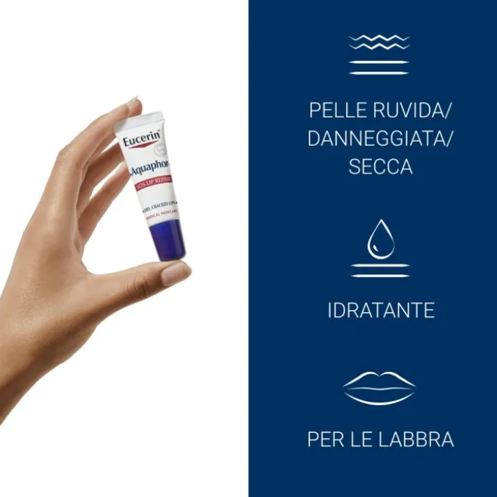 Aquaphor Sos Riparatore Labbra Eucerin 10ml