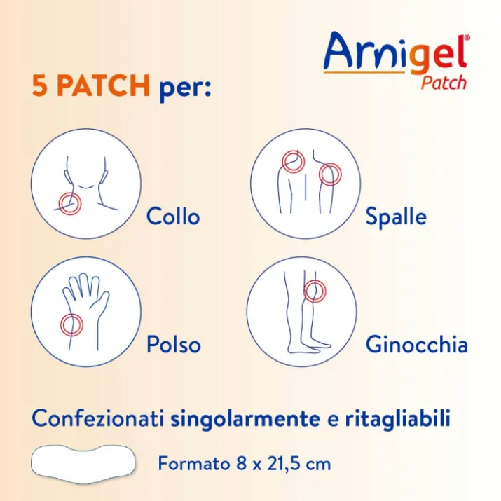Arnigel® Patch Collo Boiron 5 Pezzi