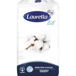 Assorbenti Sotttili Notte Distesi Laurella Cotone 14 Pezzi