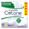 Assorbenti Ultra Giorno Con Ali Lines Cotone 12 Pezzi