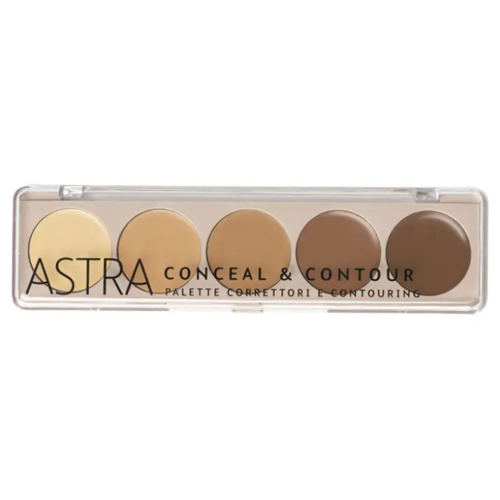 Astra Conceal & Contour Palette Correttori Viso 5 Colori