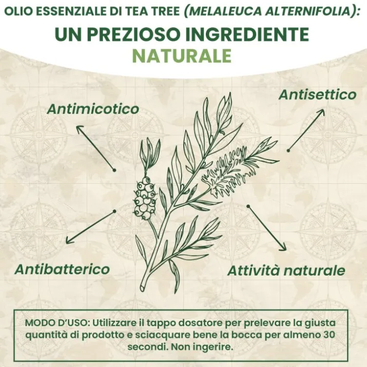 Australian Company Tea Tree Collutorio, 400 ml