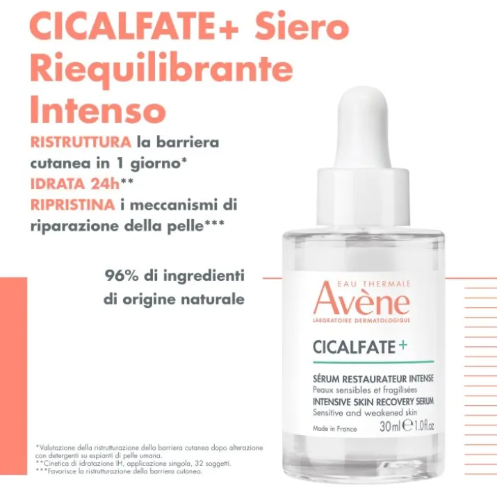 Avène Cicalfate+Siero Riequilibrante Intenso 30ml