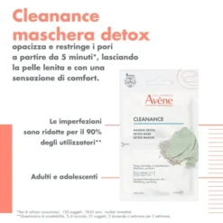 Avène Cleanance Maschera Detox 2x6ml