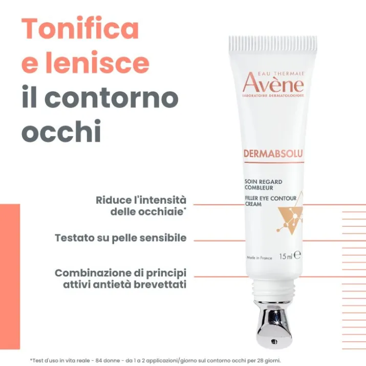 Avène DERMABSOLU Trattamento Contorno Occhi Riempitivo ANTI-ETA' 15 ml