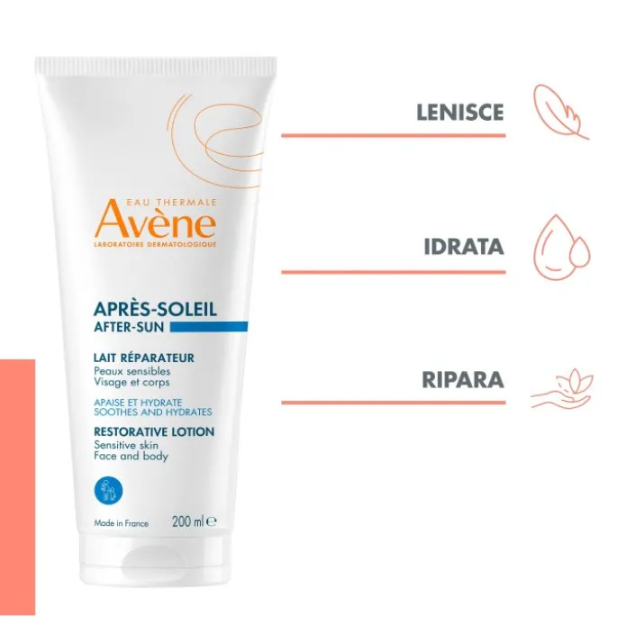 Avène Latte Doposole Ristrutturante 200ml