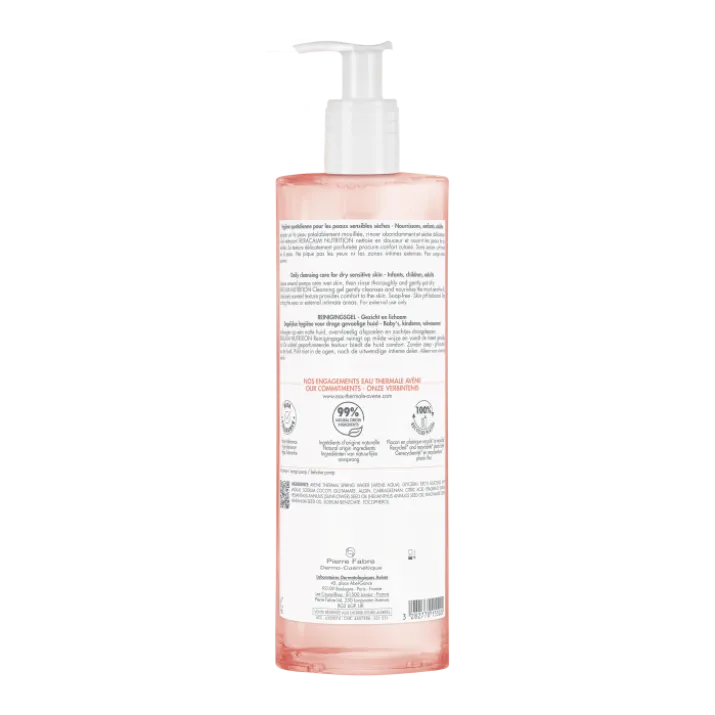 Avène XeraCalm Nutrition Gel Detergente 750ml