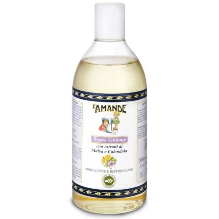 Bagno Schiuma Malva E Calendula L' Amande Marseille 500ml