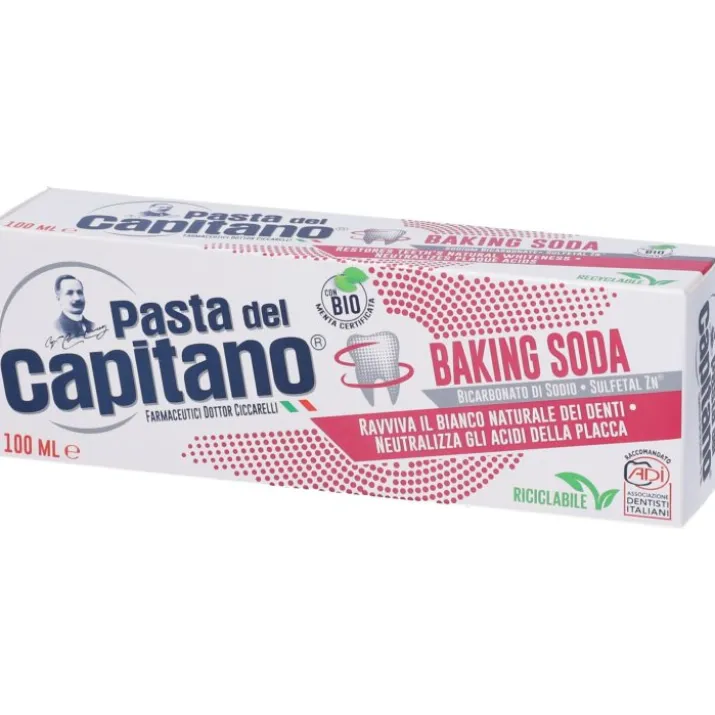 Baking Soda Dentifricio Pasta del Capitano 100ml