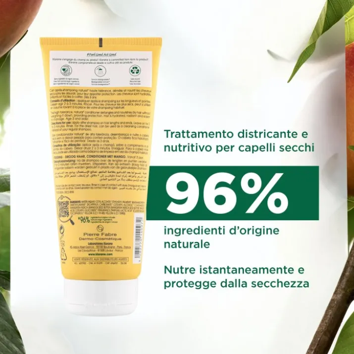 Balsamo Al Burro Di Mango KLORANE 200ml