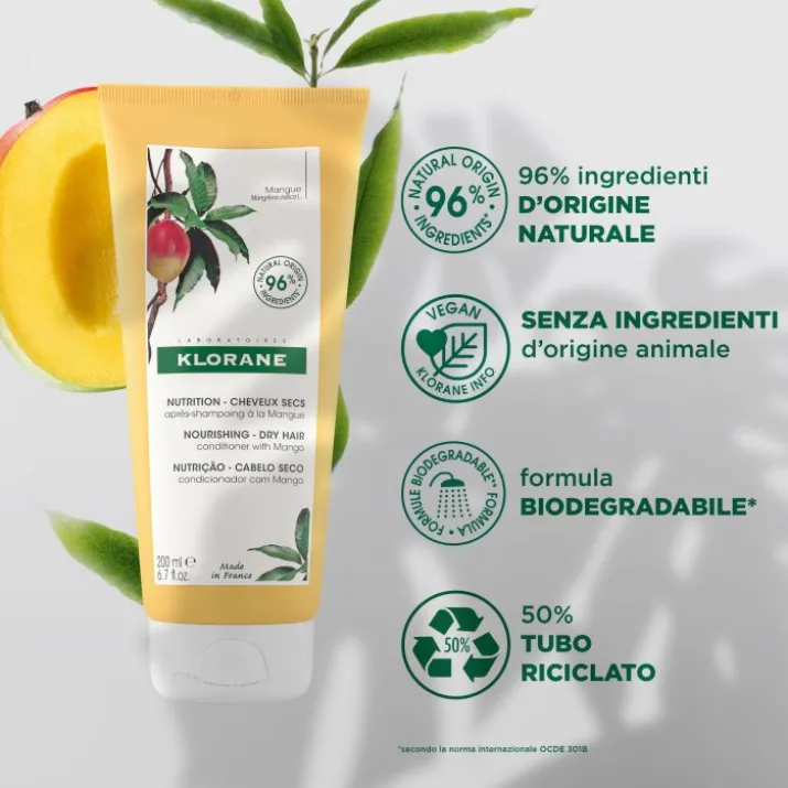 Balsamo Al Burro Di Mango KLORANE 200ml