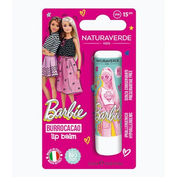 Barbie Burrocacao Alla Fragola Naturaverde Kids 5,7ml
