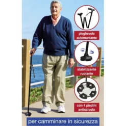 Bastone da Passeggio per Persone di Bassa Statura SB227 Rekordsan