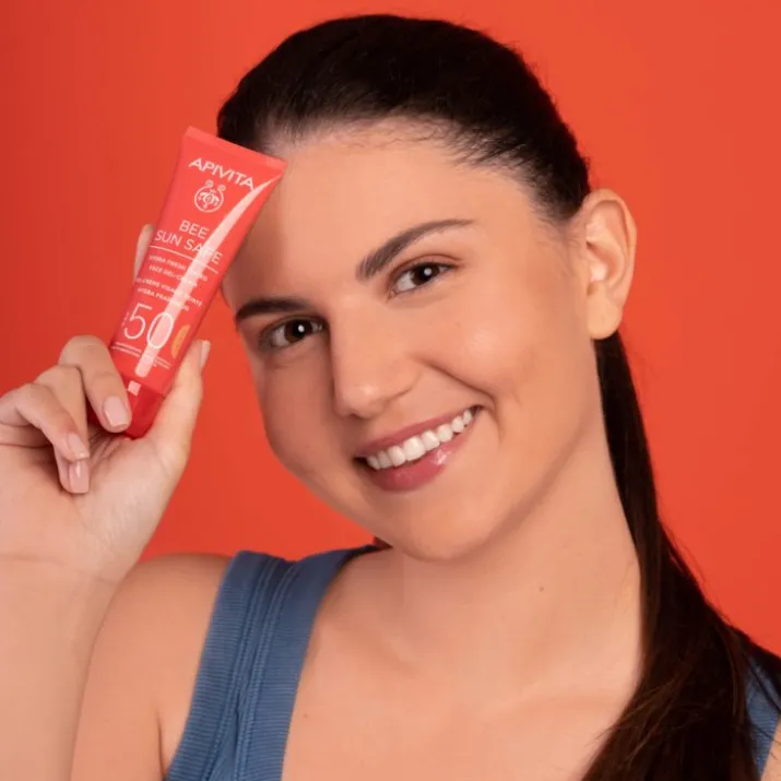 Bee Sun Safe Hydra Fresh Tinted Spf50+ Apivita 50ml