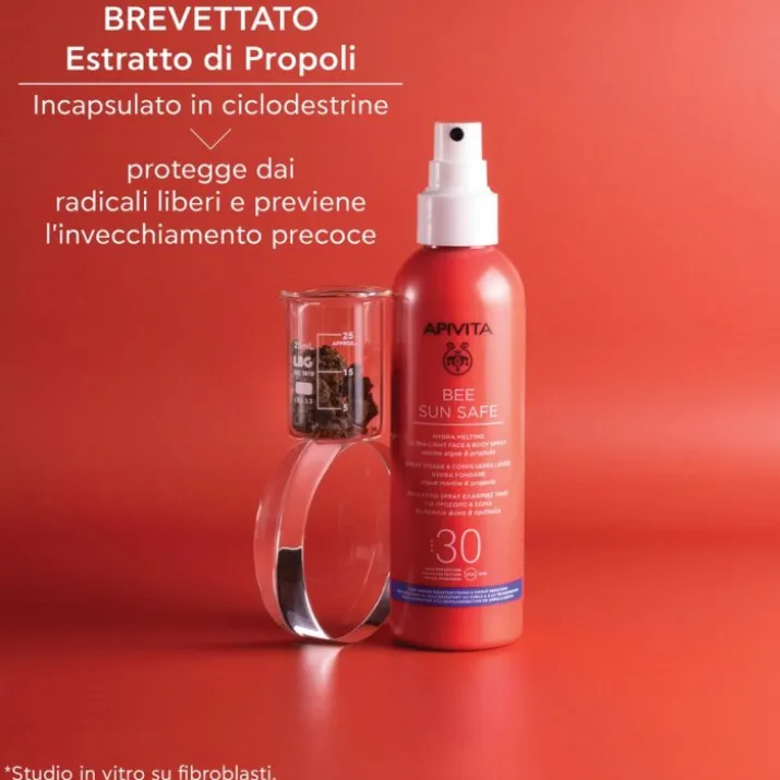 Bee Sun Safe Hydra Melting Spf30 Apivita 200ml