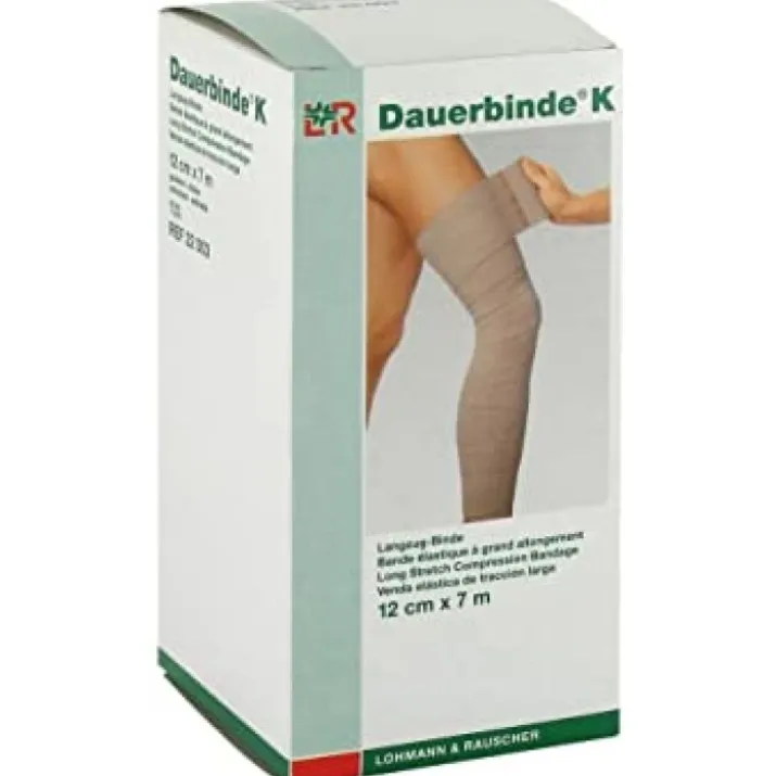 Benda Elastica Dauerbinde K 12cm x 7m 10 Bende