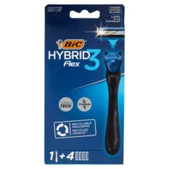 BIC HYBRID FLEX 3 RASOIO+4 RIC