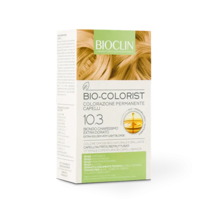 Bio-Colorist 10.3 Biondo Chiarissimo Extra Dorato Bioclin